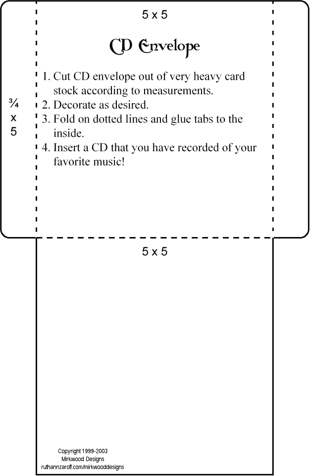Free Template Of Envelope