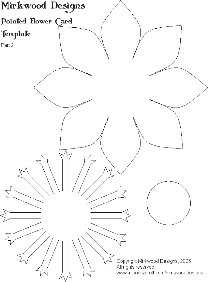 Templates Free Flowers